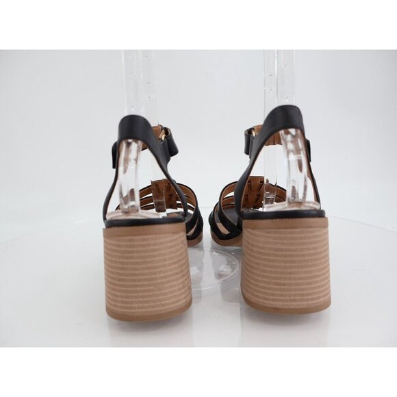 Vionic Maisy Sandals Womens Size 9.5 Block Heel Slingback Strappy Black - Picture 5 of 10